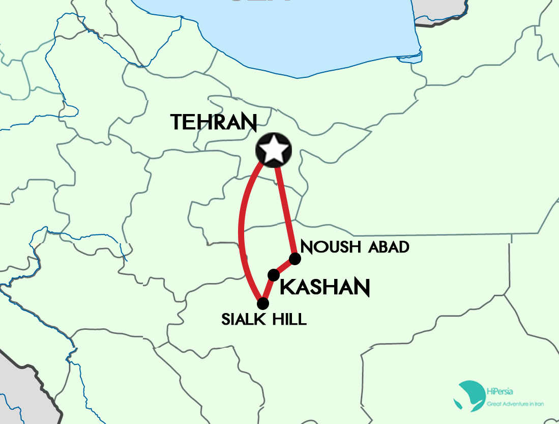 The map of route