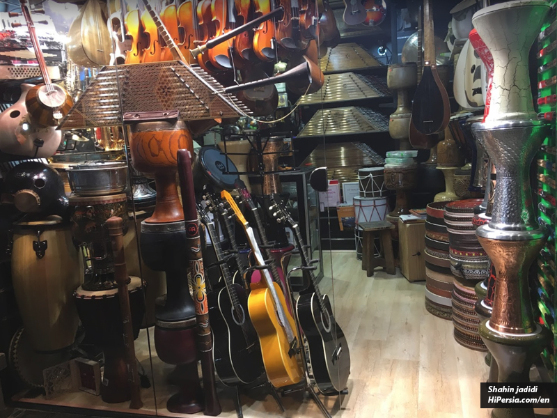 Musical Instruments shopping centers in Tehran.