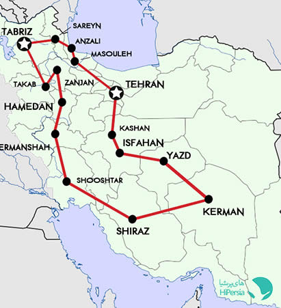 22 Days Iran tour