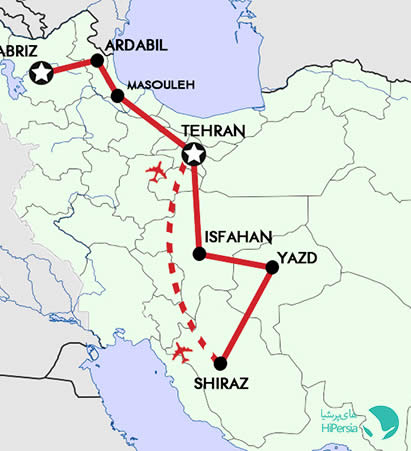 Iran 16 days tour