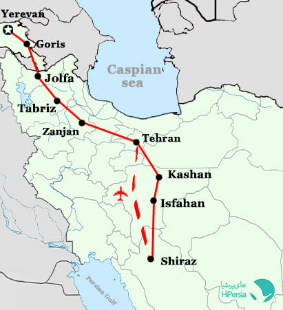 20 Days Iran & Armenia tour