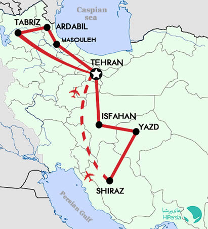 17 Tage Iran-Tour